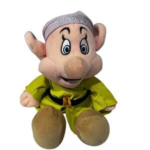 Disney Store Snow White & The Seven Dwarfs Dopey 14" Plush